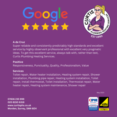 Five star Google review May 2023