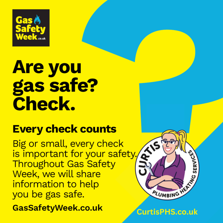 Every check counts. Big or small, every check is important for your safety throughout gas safety week will be sharing information to help you be gas safe.