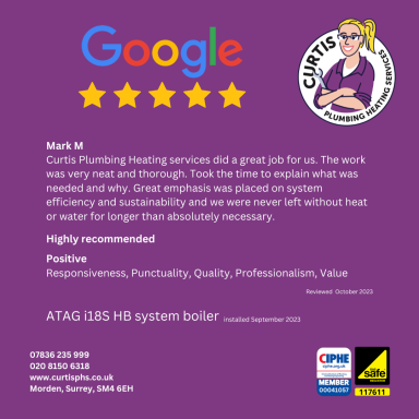 Five star Google review september 2023